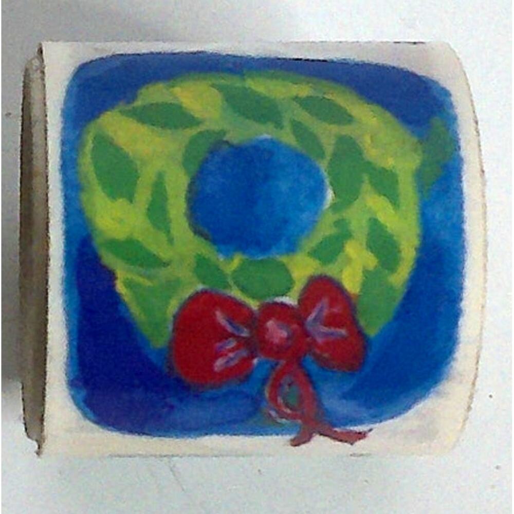 Hampton Art Christmas Stickers Mara Mi Mittens Wreath